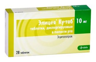 ЭЛИЦЕЯ КУ-ТАБ 10мг 28 шт. таблетки диспергируемые КРКА, д.д., Ново место