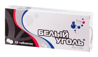 БЕЛЫЙ УГОЛЬ АКТИВ таблетки 30 шт. Внешторг Фарма