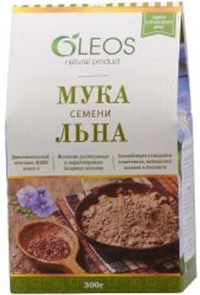 ОЛЕОС мука семени льна 300г Олеос