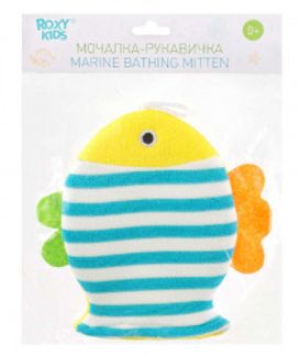 РОКСИ КИДС мочалка-рукавичка махровая Рыбка 0+ Нингбо Белонг Имп. энд Экс. Ко Лтд.