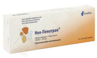 НЕО-ПЕНОТРАН 14 шт. суппозитории вагинальные Эксэлтис Илач Сан. Ве Тик. А.С.