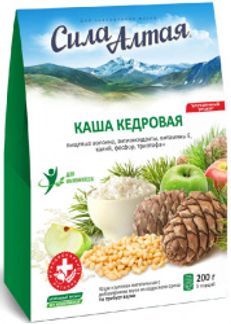 СИЛА АЛТАЯ каша кедровая 200г Специалист ООО