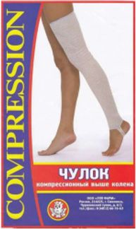 Фарм ЛПП чулок компрессионный выше колена ЧМК 3кл. N3