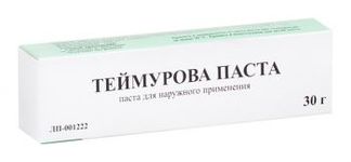 ТЕЙМУРОВА 30г паста туба Тульская ФФ