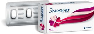 ЭЛЬЖИНА 9 шт. таблетки вагинальные Вертекс