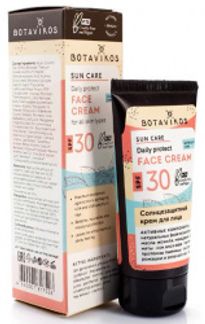 БОТАВИКОС крем для тела солнцезащитный SPF30 100мл Ботаника