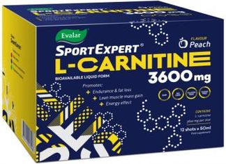 СПОРТЭКСПЕРТ L-КАРНИТИН 3600мг 50мл 12 шт. Эвалар ЗАО