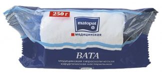 МАТОПАТ ВАТА ХЛОПКОВАЯ 250г рулон TZMO S.A.