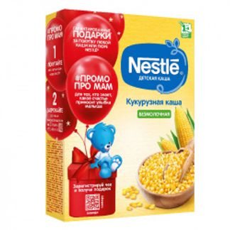 НЕСТЛЕ каша безмолочная Кукурузная 5+ 200г Nestle