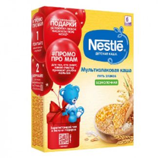 НЕСТЛЕ каша без молочная мультизлаковая с бифидобактерями 6+ 200г Nestle
