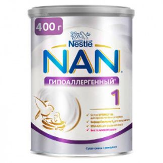 НЕСТЛЕ НАН ГА ОПТИПРО 1 смесь молочная 400г Nestle