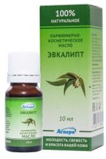 АСПЕРА масло парфюмерно-косметическое Эвкалипт 10мл Аспера