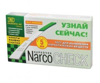 ТЕСТ NARCOCHEK для опред.опиаты/морфин/гер