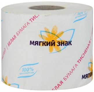 МЯГКИЙ ЗНАК БУМАГА ТУАЛЕТНАЯ 54м