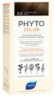 ФИТО ФИТОКОЛОР краска для волос оттенок 5.3 Светлый золотистый шатен Phytosolba