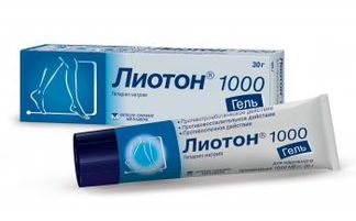 Лиотон 1000 30г гель