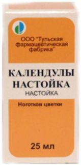 КАЛЕНДУЛЫ НАСТОЙКА 25мл настойка Тульская ФФ