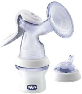 ЧИККО НЕЙЧЕРАЛ ФИЛИНГ молокоотсос ручной с бутылочкой Chicco