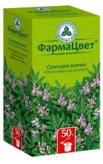СОЛОДКА КОРЕНЬ 50г Красногорсклексредства