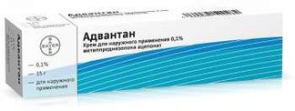АДВАНТАН 0,1% 15г крем для наружного применения для наружного применения Лео Фарма Мануфэкчуринг Италия С.р.л.