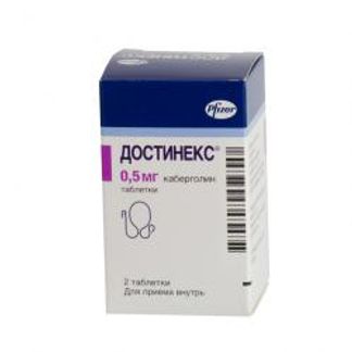 ДОСТИНЕКС 0,5мг 2 шт. таблетки Pfizer Italia S.r.L