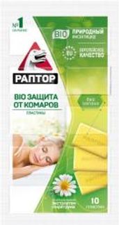 РАПТОР пластины от комаров BIO без зап.N10