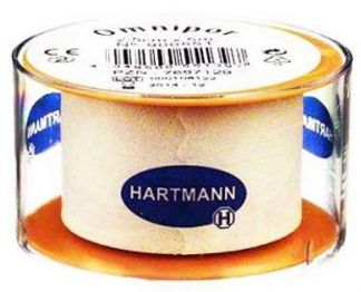 ХАРТМАНН ОМНИПОР пластырь фиксирующий 5мх5см нетканая основа белый Paul Hartmann