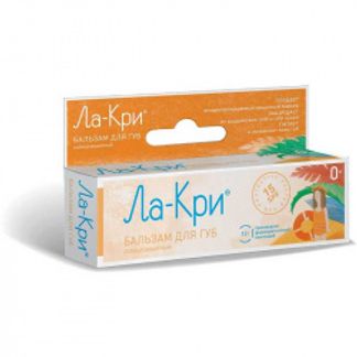 ЛА-КРИ бальзам для губ солнцезащитный SPF15 12г Вертекс