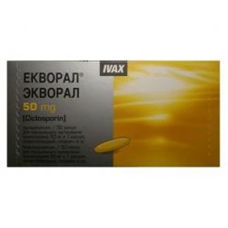 ЭКОРАЛ 50мг 50 шт. капсулы мягкие IVAX Pharmaceuticals s.r.o.