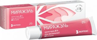МИРАЖЭЛЬ 90мг/доза 20г гель вагинальный с апликатором Вертекс АО