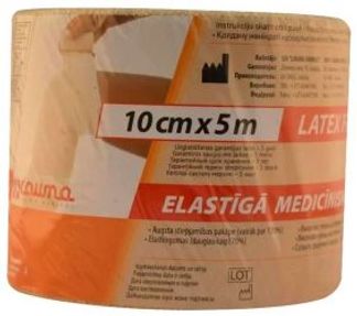 ЛАУМА БИНТ эластичный медицинский Высокой растяжимости 10x500см Lauma fabrics