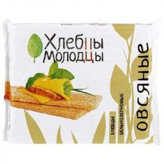 ХЛЕБЦЫ МОЛОДЦЫ овсяные 100г Молодец ЗАО