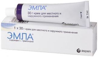 ЭМЛА 30г крем для местного/наружного применения Recipharm karlskoga Ab