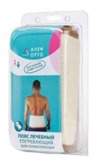 АЛЕФ ПОЯС согревающий из овечьей шерсти ПСО (M)