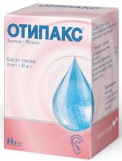 ОТИПАКС 16г (15мл) капли ушные Биокодекс