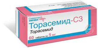 ТОРАСЕМИД-СЗ 5мг 60 шт. таблетки Северная звезда