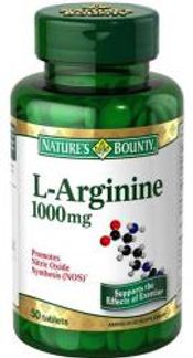 НЭЙЧЕС БАУНТИ капсулы 1000мг L-Аргинин 50 шт. Nature's bounty