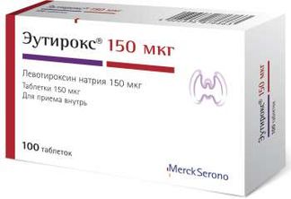 ЭУТИРОКС 150мкг 100 шт. таблетки Merck KGaA