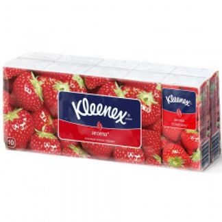 КЛИНЕКС АРОМА платки носовые Клубника N10х10 Kimberly-Clark