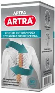 АРТРА 60 шт. таблетки покрытые пленочной оболочкой АмериФарма Лабс ЛЛС