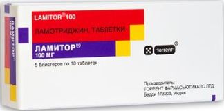 ЛАМИТОР 100мг 50 шт. таблетки Torrent pharmaceuticals Ltd