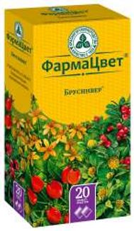 БРУСНИВЕР сбор 2г 20 шт. фильтр-пакет Красногорсклексредства