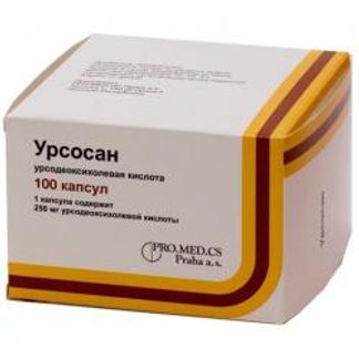 УРСОСАН 250мг 100 шт. капсулы PRO.MED.CS Praha a.s./ЗИО-Здоровье