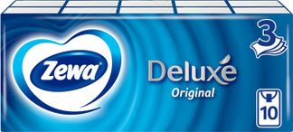 ЗЕВА ДЕЛЮКС платки носовые N10х10 SCA HYGIENE PRODUCTS.