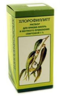ХЛОРОФИЛЛИПТ 1% 50мл раствор для приема внутрь и местного применения спиртовой Вифитех