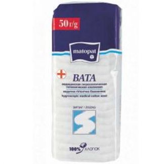 МАТОПАТ ВАТА ХЛОПКОВАЯ Зиг-Заг 50г TZMO S.A.
