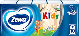 ЗЕВА КИДС платки носовые детские N10х10 SCA HYGIENE PRODUCTS.