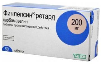 ФИНЛЕПСИН РЕТАРД 200мг 50 шт. таблетки пролонгированного действия Teva operations poland Sp Zoo