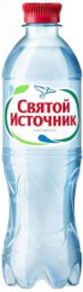 СВЯТОЙ ИСТОЧНИК вода питьевая газ ПЭТ 0,5л Аква-Стар