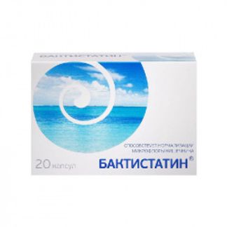 БАКТИСТАТИН капсулы 20 шт. Крафт ООО